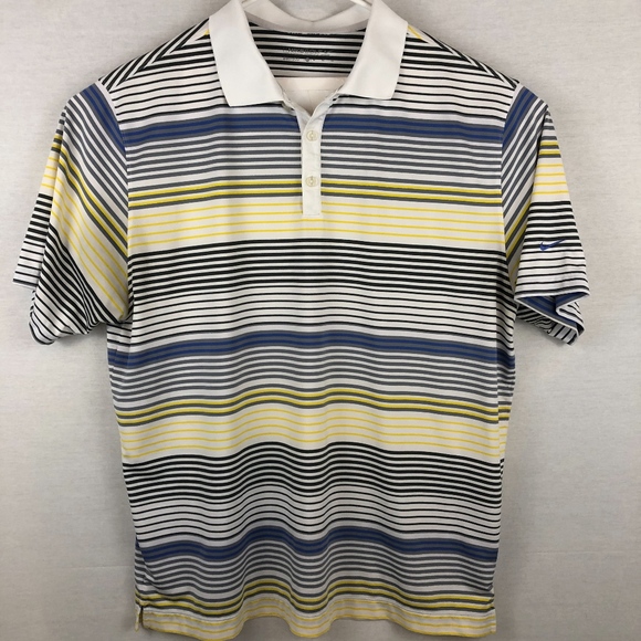 Nike Golf | Men's Striped Athletic Golf Polo -XL - Picture 1 of 5